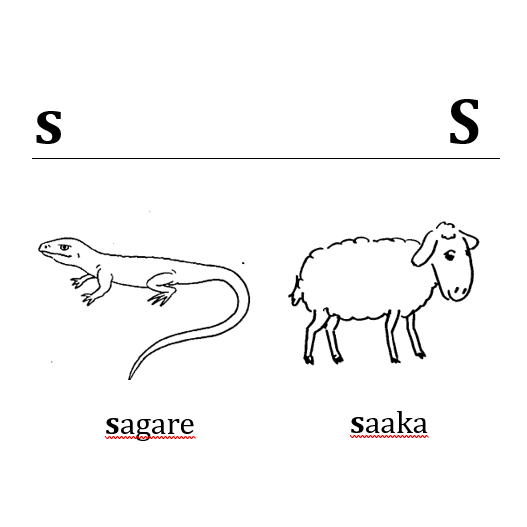 La lettre s La lettre s
